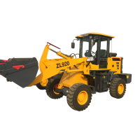 Mini mechanical front wheel loader attachments CE China