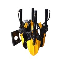 skid steer loader tree spade attachment