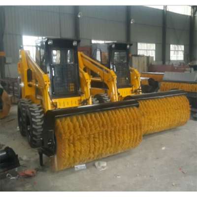 China factory well-performing clean up assembly power broom sweeper for small skid steer loader